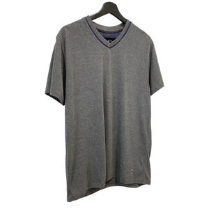 Black Brown 1826 Grey Short Sleeve Casual T Shirt Size L
